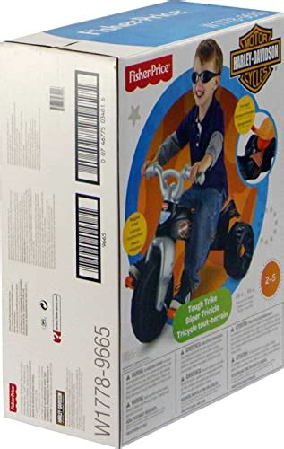 Fisher Price Harley Davidson Toddler Tricycle Tough Trike Bike With