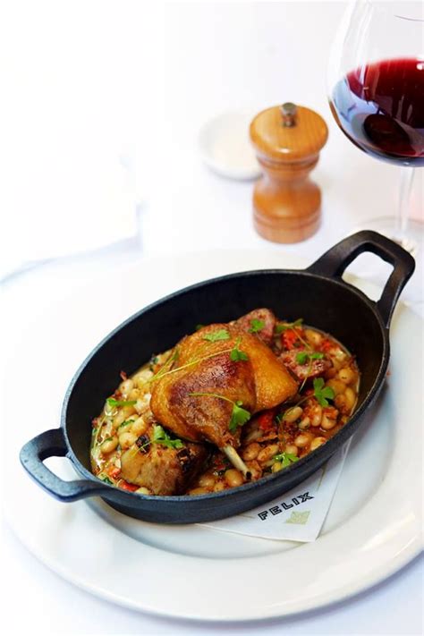 Duck Confit Pork Belly Garlic Sausage Cassoulet Style Beans Pork Belly Duck Confit Cassoulet