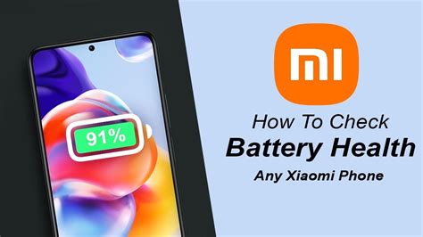 How To Check Battery Health On Xiaomi Phone Youtube