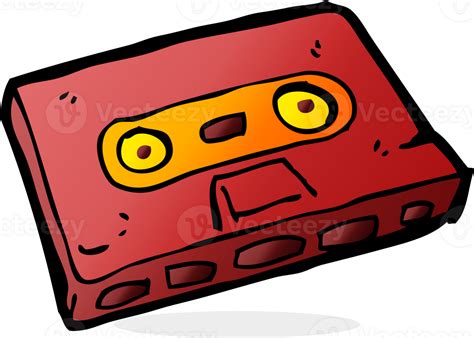 Cartoon Cassette Tape 44909546 Png