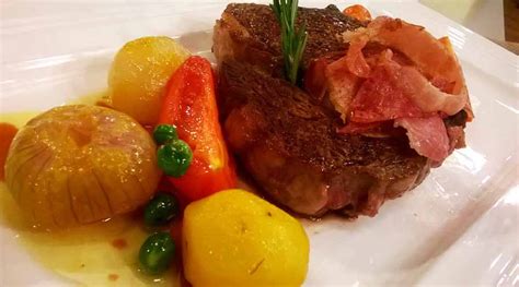 Ojo De Bife Con Vegetales Confitados Por Ramiro Rodr Guez Pardo