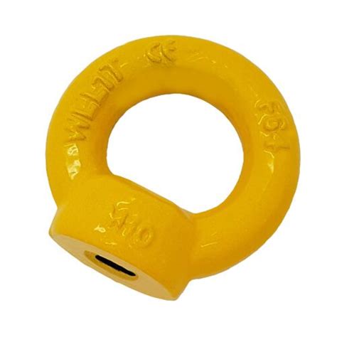 M6 Grade 80 High Tensile Lifting Eye Nut 6mm Eye Nuts