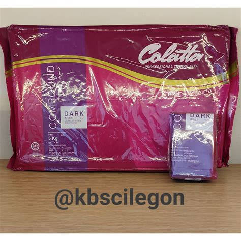 Jual Colatta Dark Cokelat Compound Kemasan 500gr Repack Shopee