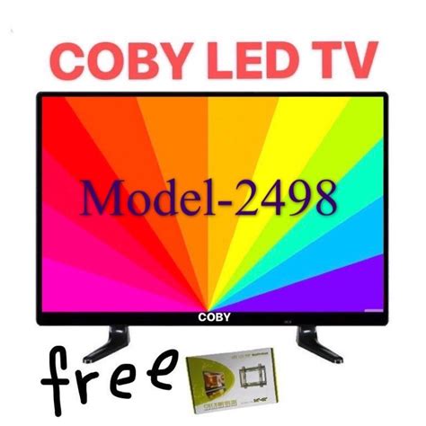 COBY 24INCH LED TV MONIITOR Screen 20 Inch WITH FREE WALL MOUNT