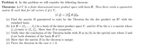 Solved Problem In This Problem Wc Will Consider The Following Theorem