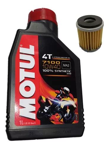 Motul W Sintetico Filtro Yamaha Fz Cuotas Sin Inter S