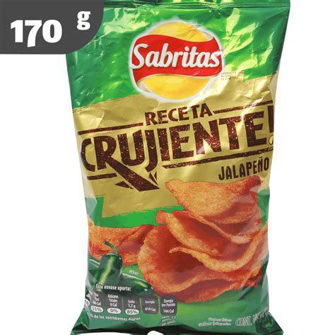 Sabritas Receta Crujiente Jalapeño 170 G Oxxofit