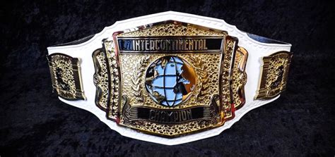 Custom Inter Continental Belt Ufc Belt Wwe Belts Wwe Logo Pro