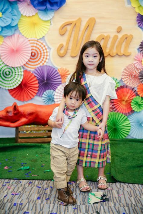 Maia’s Filipino Fiesta Themed Party 1st Birthday Party Doll Manila Fiesta Theme Party