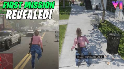 Gta 6 Entire First Mission Got Leaked All New Info Youtube