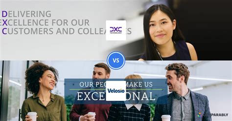 Dxc Technology Vs Velosio Comparably