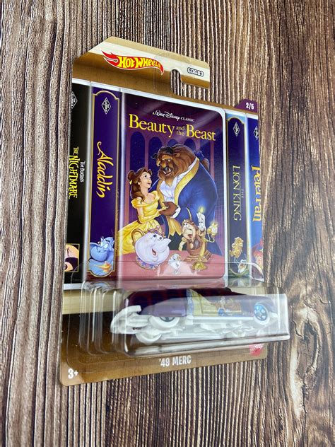 Hot Wheels Nib Merc Hot Wheels Beauty And The Beast Belle And