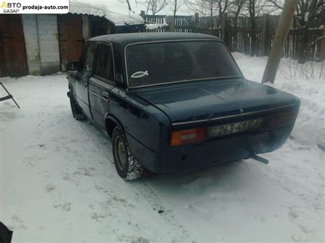 Продам легковой автомобиль ВАЗ 2106 1986 года выпуска , город ...