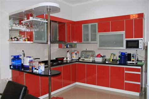 Harga Kitchen Set Aluminium Per Meter Mei Model Terbaru