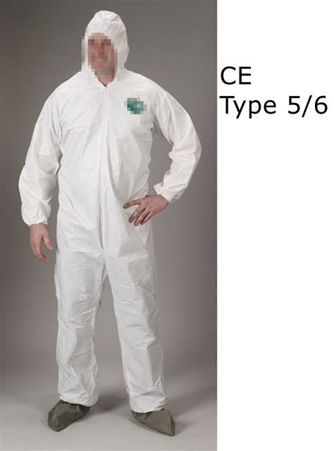 Breathable Disposable Paper Paint Chemical Spray Body Suits Hazard