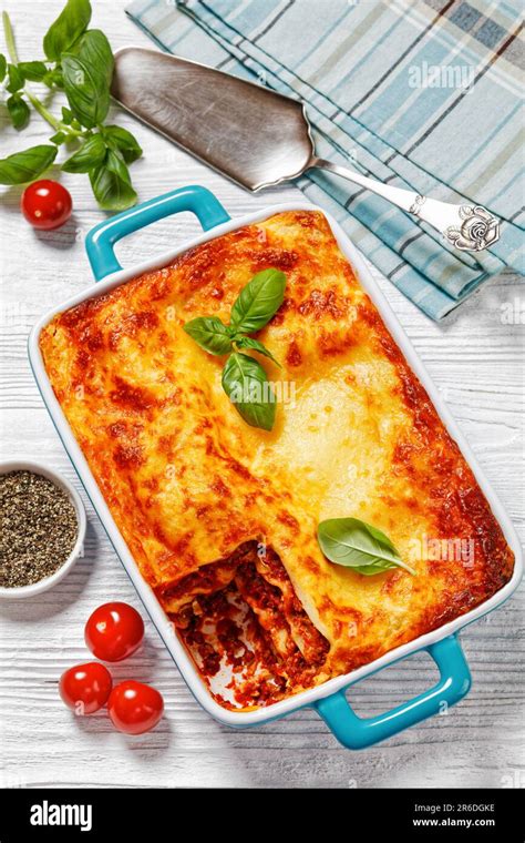 Lasagne Al Forno Italian Beef Lasagna Layered With Ground Beef