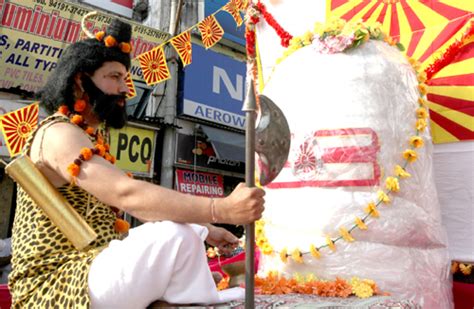 Impressive Bhagwan Parshuram Shobha Yatra Taken Out