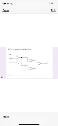 Answered Q2 Find The Function From The Figure Bartleby