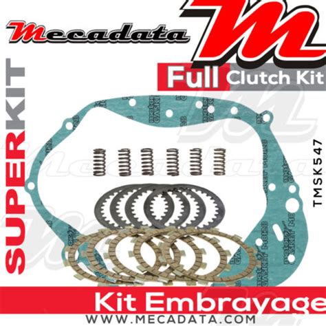 Kit Embrayage Disques Garnis Lisses Ressorts Joint Suzuki RV 125 Van