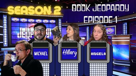 Book Jeopardy Season 2 Episode 1 Michael V Hillary V Angela Youtube