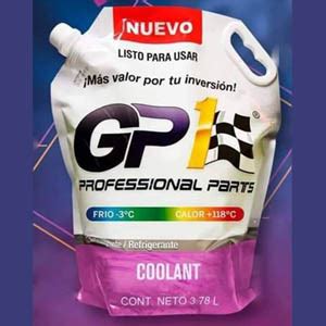 ANTICONGELANTE GP1 DOYPACK ROSA DE 3 785 LITROS Autopartes Ruval