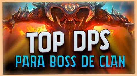 Top Dps Para Boss De Clan Todas Las Setups Raid Shadow Legends