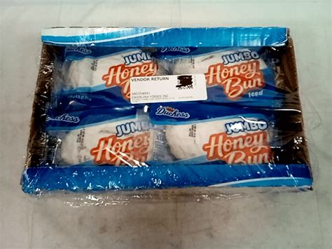 Hostess Jumbo Iced Honey Buns Dutch Goat