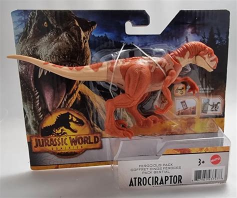 MATTEL JURASSIC WORLD Dominion Ferocious Pack Atrociraptor