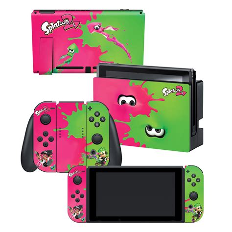 Nintendo Switch Skin Set Officially Licensed By Nintendo Splatoon