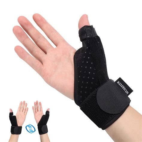 BraceAbility Trigger Thumb Splint Jammed Sprained Or Broken CMC Joint