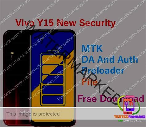 Vivo Y New Security Mtk Da And Auth Preloader File