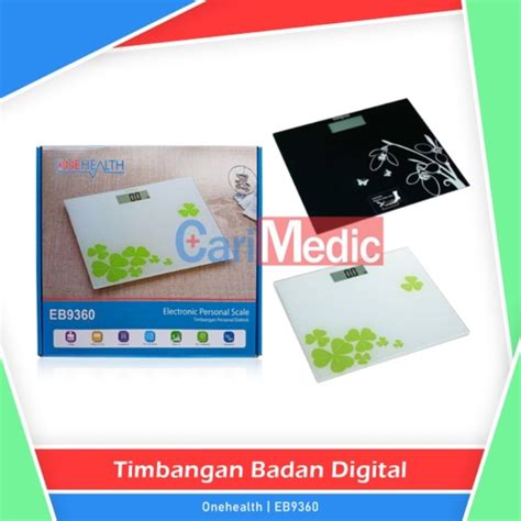 Jual Timbangan Berat Badan Digital OneHealth Electronic Personal Scale