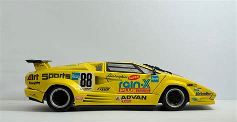 Fujimi Lamborghini Countach Jgtc Art Rain X Hobbies Toys