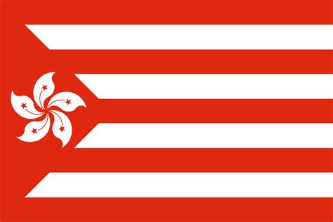 Hong Kong Independence flag in the style of Cataluña : vexillology