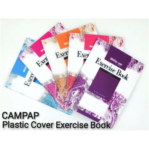 CAMPAP Plastic Cover Exercise Book F5 Size 70gsm Shopee Malaysia