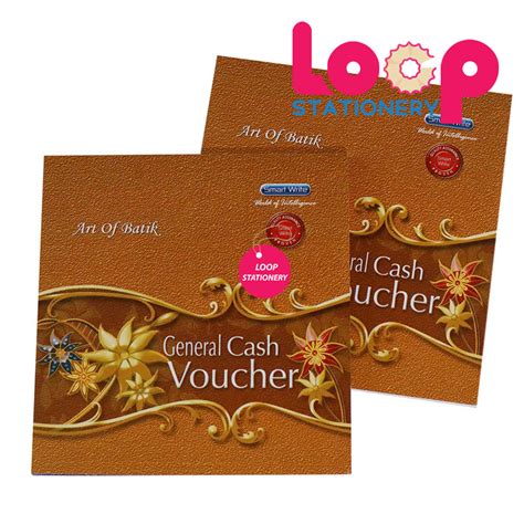 Smart Write General Cash Voucher 50 Sheets