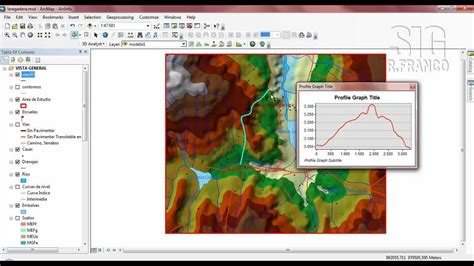 Tutorial Arcgis Cap 10 14 Arcscene Generar Perfil De Línea 3d Youtube