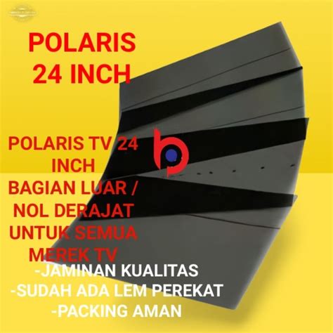 Jual POLARIS POLARIZER KACA PLASTIK LAPISAN FILM TV LCD LG SHARP