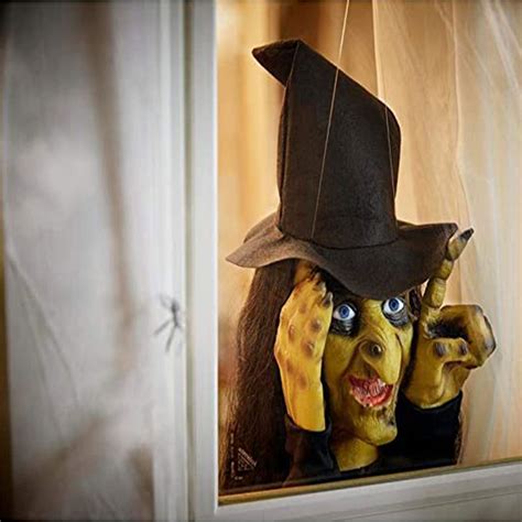 Scary Peeper Halloween Witch Window Decoration - GetLoveMall cheap ...