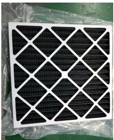 Activated Carbon Filter With Cardboard Frame Air Filter From China