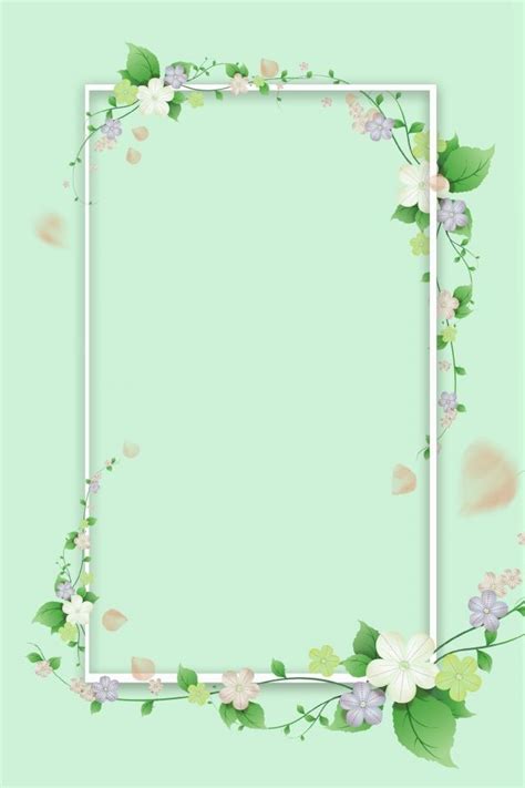 Fresh Green Flower Simple Background Wallpaper Image For Free Download ...