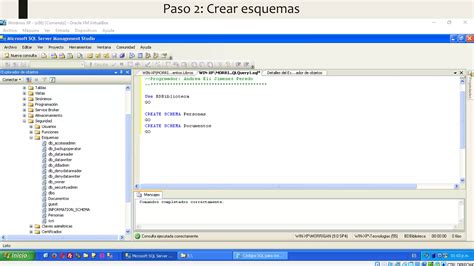 Creación De Bases De Datos En Sql Server Pptx