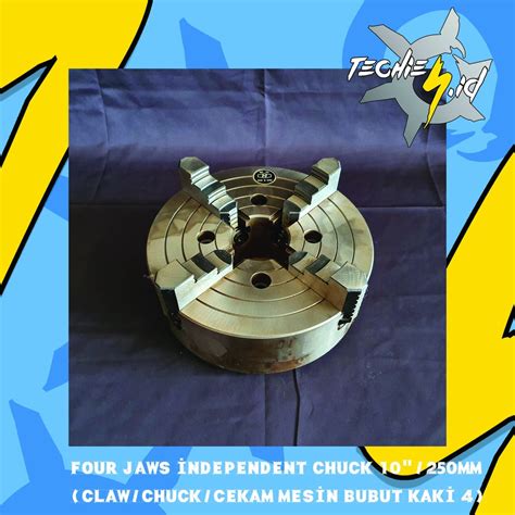 Jual Four Jaws Independent Chuck 10inch 250mm Claw Cekam Chuck