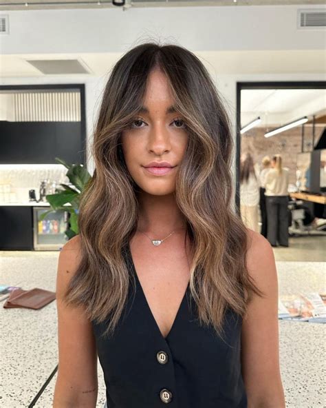 Ashy Brown Hair Balayage Looks With A Cool Girl Vibe