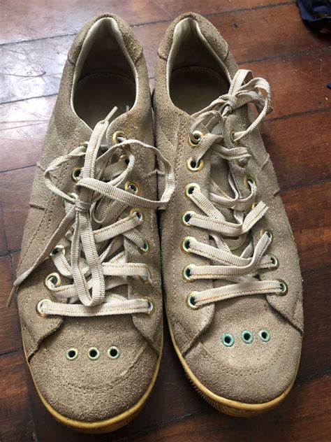 T Nis Nude Detalhes Dourados T Nis Feminino Stiletto Usado