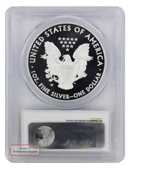 2014 W American Silver Eagle Dollar Pr70dcam Pcgs Proof 70 Deep Cameo