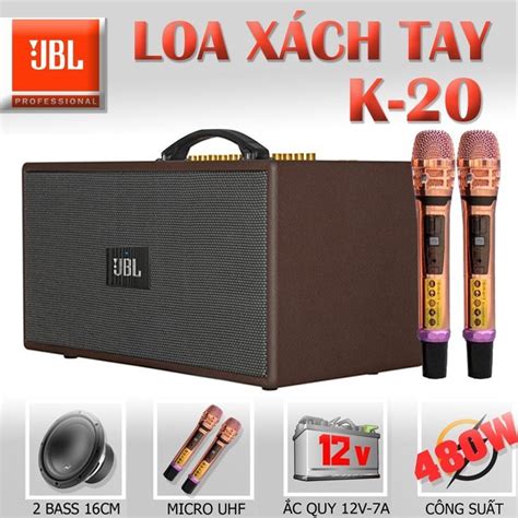 Bảo Hành 2 Năm Loa xách tay SoundBox SB 288 Pro kèm 2 micro không dây