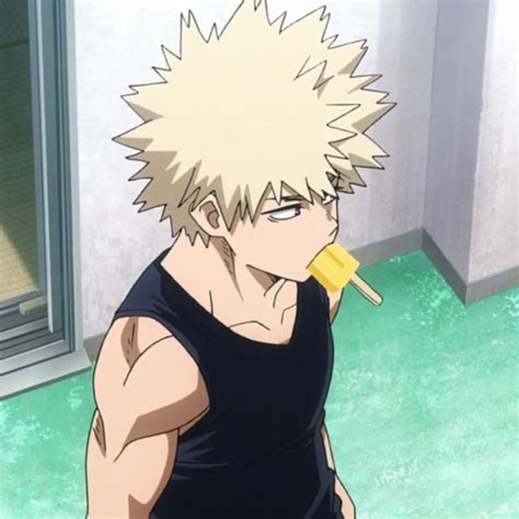 Just Bakugo And His Popsicle Best Anime Shows Anime Bakugo Katsuki