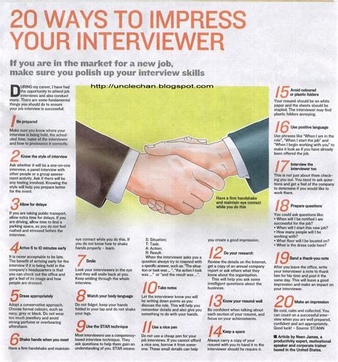 20 Ways To Impress Your Interviewer Job Interview Questions Job Interview Tips Interview Skills