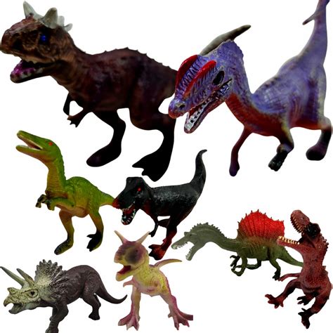 Zestaw Dinozaury Dinozaur Figurki T Rex Du E Szt